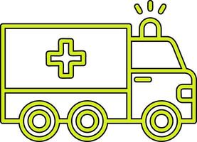 Ambulance Vector Icon