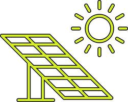 Solar Panel Vector Icon