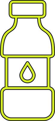 Water Bottle Vector Icon