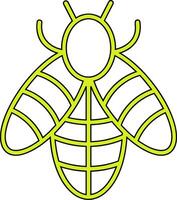 icono de vector de abeja