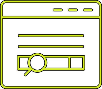 Browsing Vector Icon