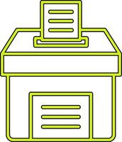 Voting Box Vector Icon