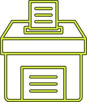 Voting Box Vector Icon