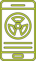 Rdiation Vector Icon