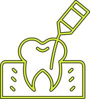 Root Canal Vector Icon