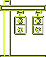 Traffic Lights Vector Icon