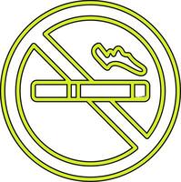 No Smoking Vector Icon