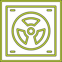 Radioactive Vector Icon