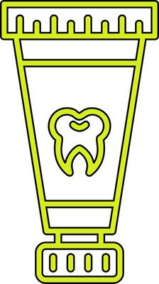 Toothpaste Vector Icon