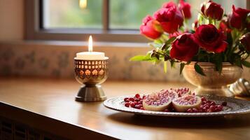 AI generated Shana tova blessings being recited with love photo