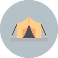 Tent Vector Icon