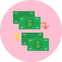 Money Exchange Vector Icon