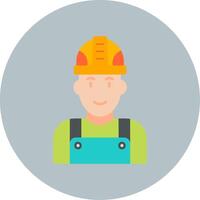 Factory Worker Vector Icon