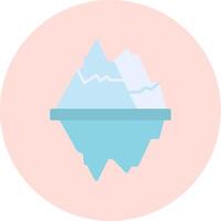 Iceberg Vector Icon