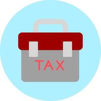 Tax Portfolio Vector Icon