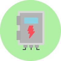 High Voltage Box Vector Icon