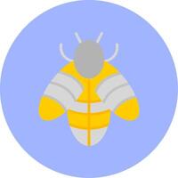 icono de vector de abeja