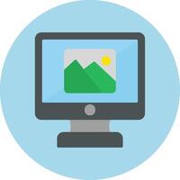 flat multi circle vector