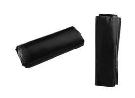 Garbage Bag Rolls Isolated. Trash Packages photo