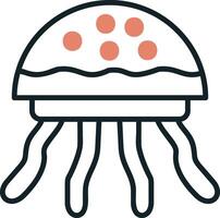 Jellyfish Vector Icon