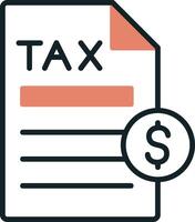 Tax Payment Vector Icon