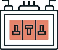 Fuse Box Vector Icon