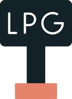 Liquefied Petroleum Gas Vector Icon