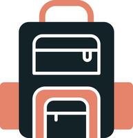 Backpack Vector Icon