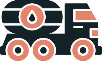 Oil Truck Vector Icon