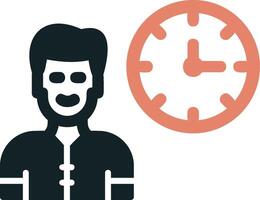 Work Time Vector Icon