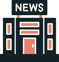 News Office Vector Icon