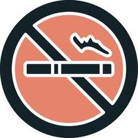 No Smoking Vector Icon