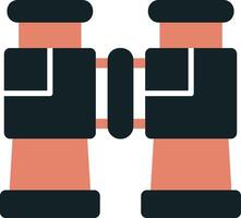 Binoculars Vector Icon