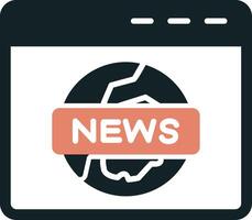 News Report Vector Icon