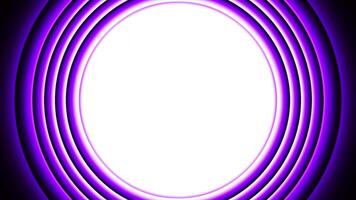 Abstract Purple Background with Looping Circle Shape Video 4k.