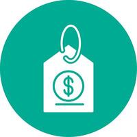 Cheap Glyph Circle Icon vector