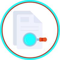 Help Flat Circle Uni Icon vector