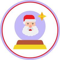 Jingle bell Flat Circle Uni Icon vector