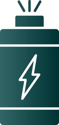 Power Glyph Gradient Icon