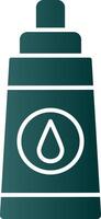 Lubricant Glyph Gradient Icon vector