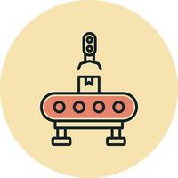 Factory Machine Vector Icon