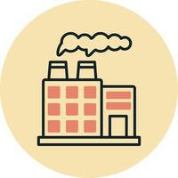 Factory Vector Icon