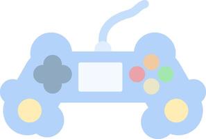 Game Controller Flat Light Icon vector