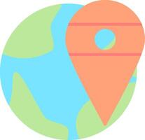 Location Flat Light Icon vector