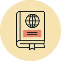 Geography Book Vector Icon