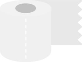 Toilet Paper Flat Light Icon vector