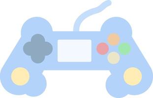 Game Controller Flat Light Icon vector