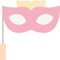 Eye mask Flat Light Icon vector