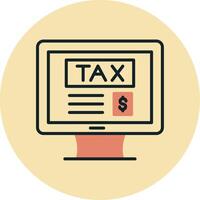 Tax Vector Icon