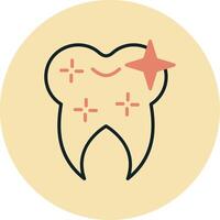 Healthy Clean Tooth Vector Icon